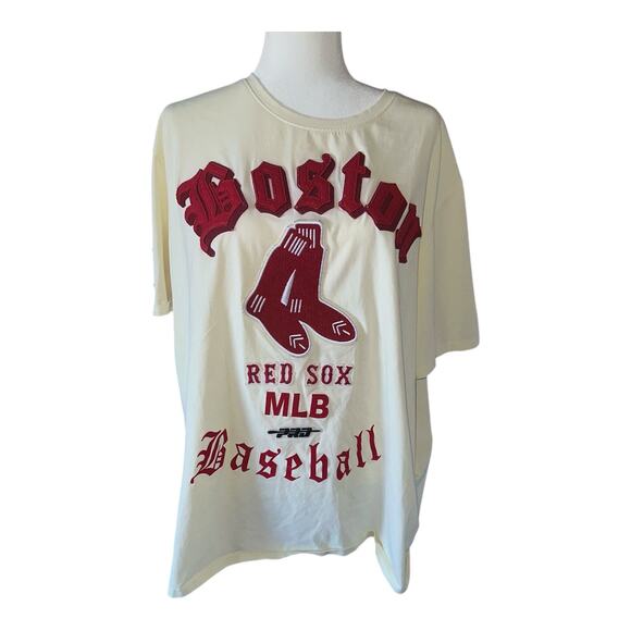 Men's Boston Red Sox Pro Standard Cream tee Sz 3xl - Picture 1 of 4